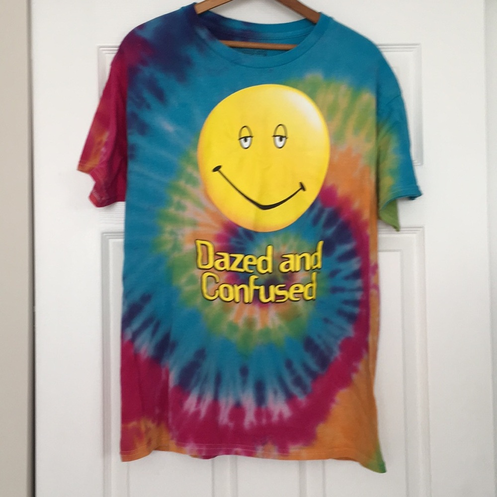 Dazed and Confused tie dye tshirt size L
